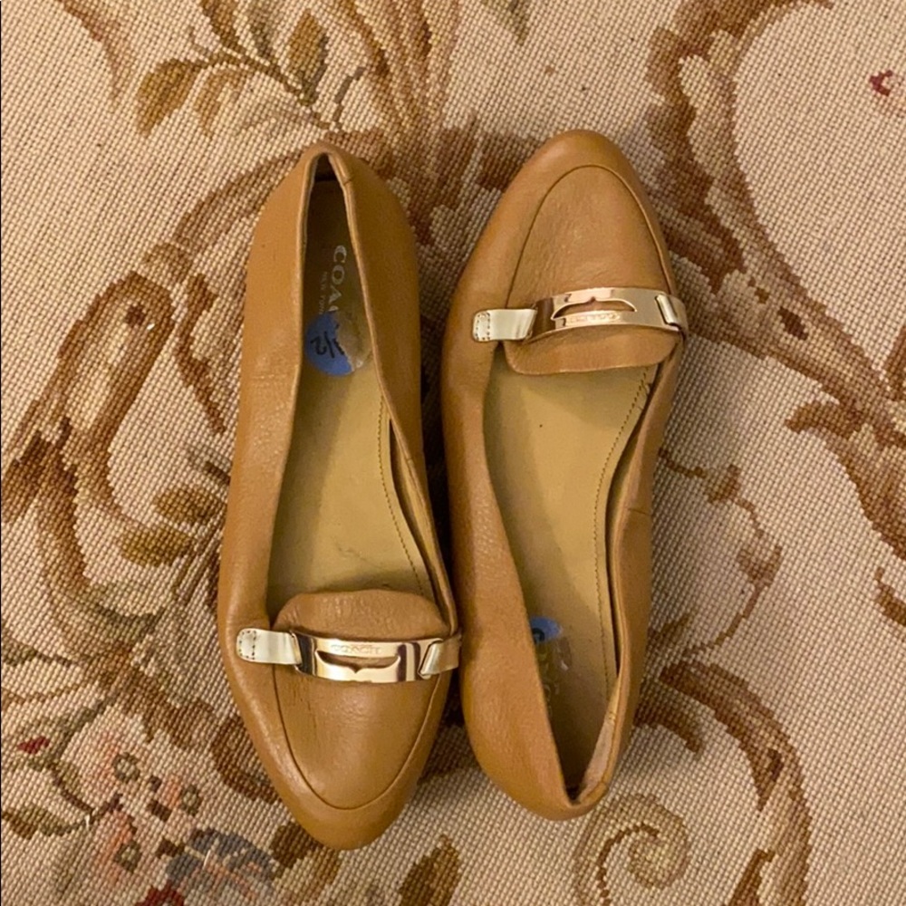 NEVER WORN COACH LOAFERS!!